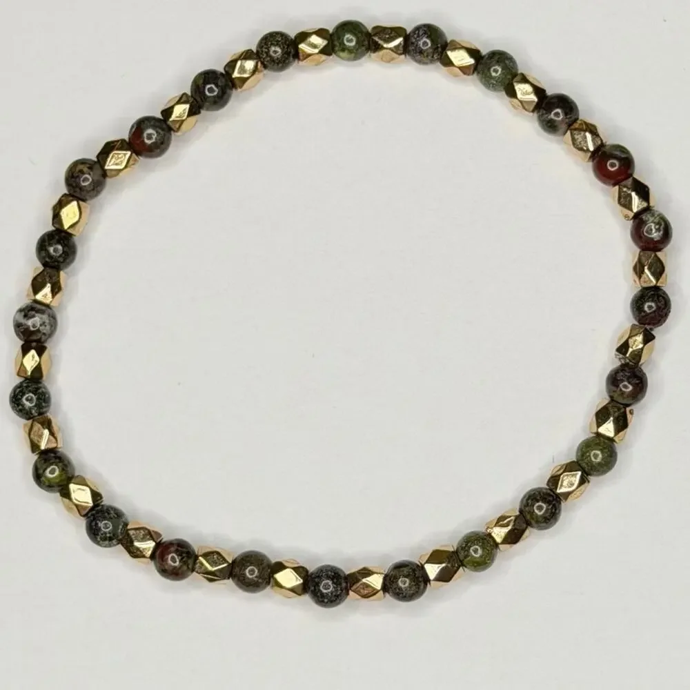 Dragons blood bracelet stretchy handmade